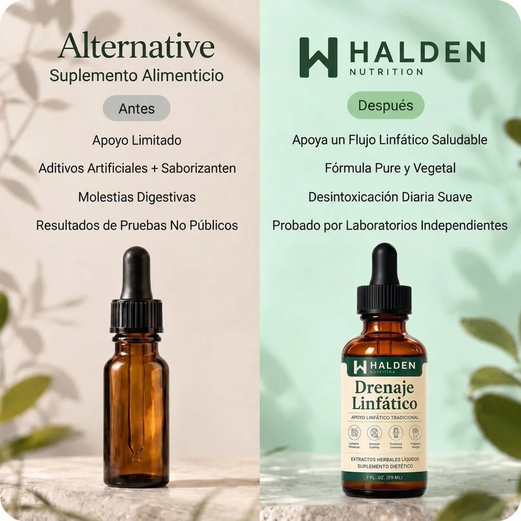 Drenaje Linfatico Halden Nutrition — Gotas Naturales